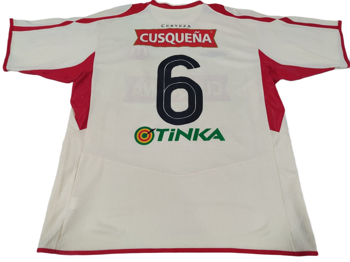 Camisa Universitario Home 2005 – costas #6 José Mendoza