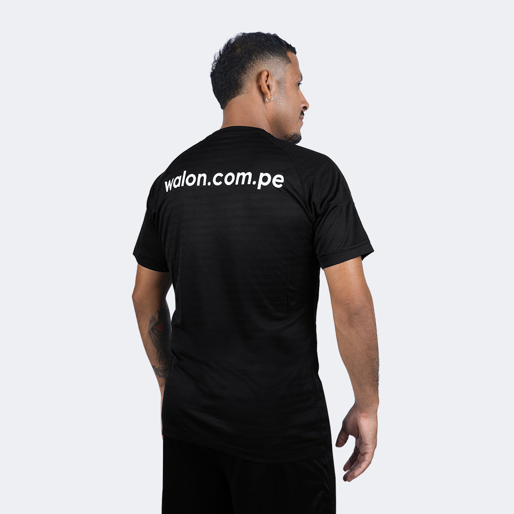 Camisa de Treino Melgar 2026 Preta e Vermelha Walon – Encomenda Peru